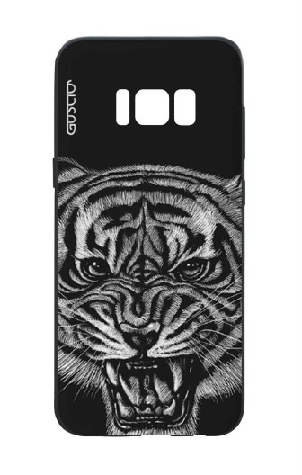 Guscio 2C Cover Samsung Galaxy S8 Plus Designer Schutzhülle – Black Tiger Guscio 2C Cover Samsung Galaxy S8 Plus Designer Schutzhülle – Black Tiger