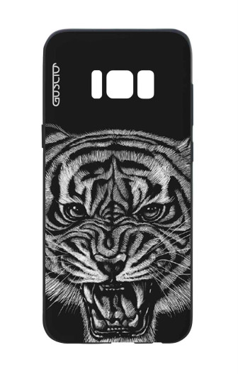 Guscio 2C Cover Samsung Galaxy S8 Designer Schutzhülle – Black Tiger Guscio 2C Cover Samsung Galaxy S8 Designer Schutzhülle – Black Tiger