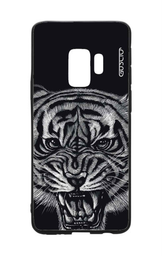 Guscio 2C Cover Samsung Galaxy S9 Plus Designer Schutzhülle – Black Tiger Guscio 2C Cover Samsung Galaxy S9 Plus Designer Schutzhülle – Black Tiger