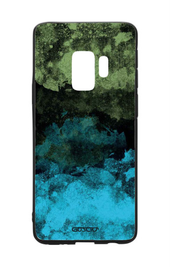 Guscio 2C Cover Samsung Galaxy S9 Designer Schutzhülle – Mineral Black Lime Guscio 2C Cover Samsung Galaxy S9 Designer Schutzhülle – Mineral Black Lime