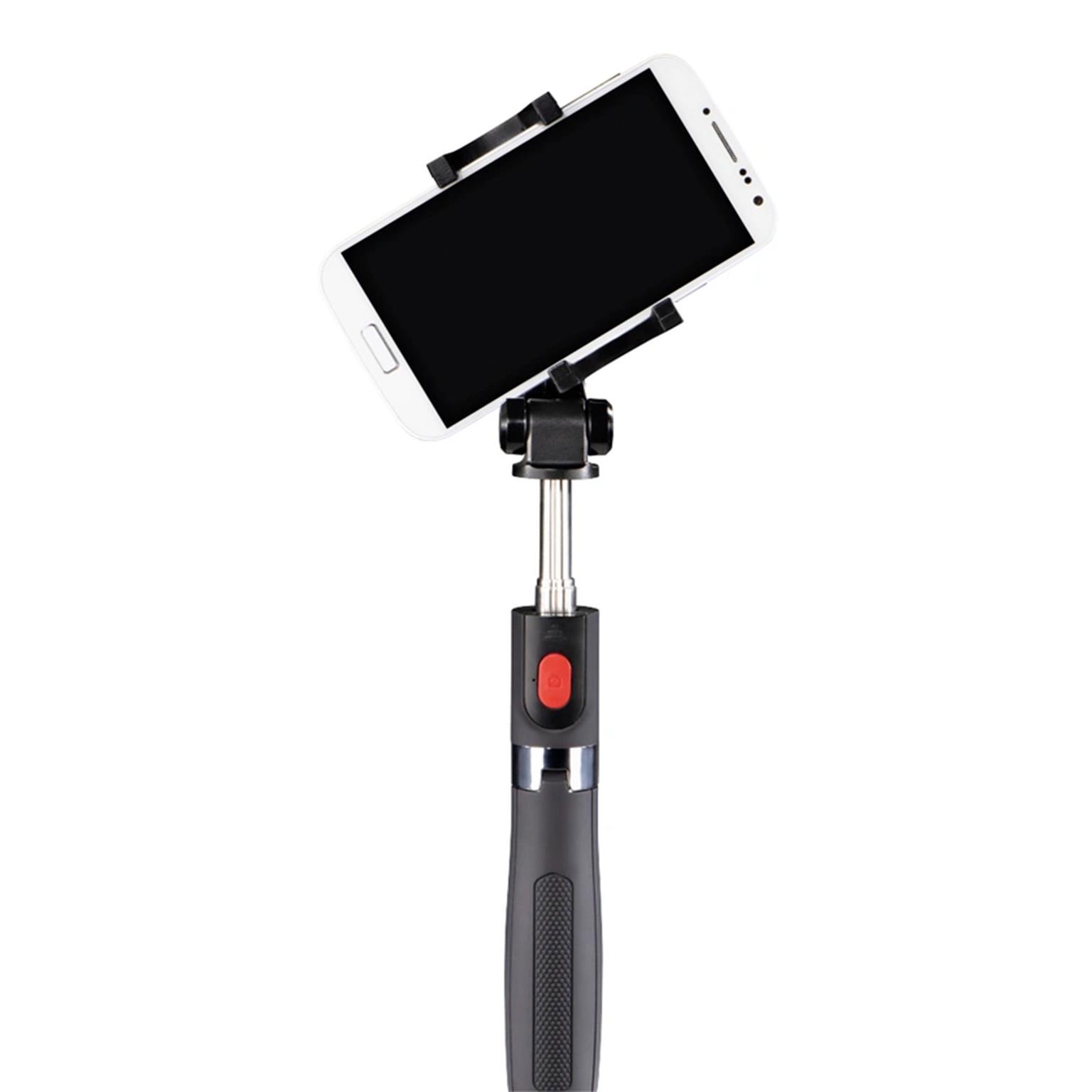 Hama Funstand 57 – Selfie-Stick mit Bluetooth Auslöser und erweiterbarer Teleskopstange bis 57 cm – Weiteres Produktbild 3