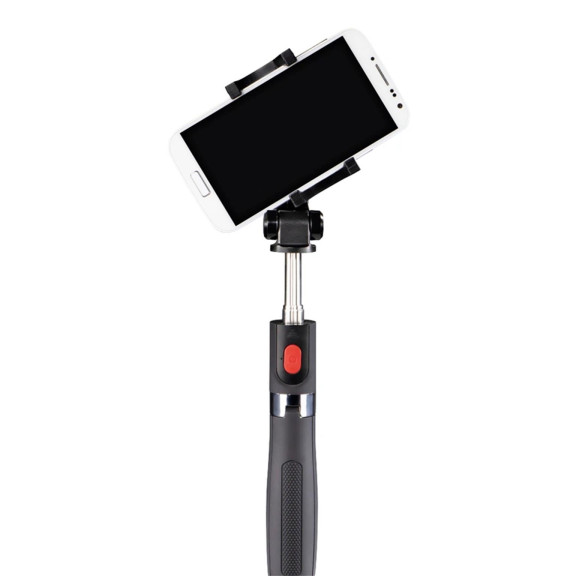Hama Funstand 57 – Selfie-Stick mit Bluetooth Auslöser und erweiterbarer Teleskopstange bis 57 cm – Weiteres Produktbild 4