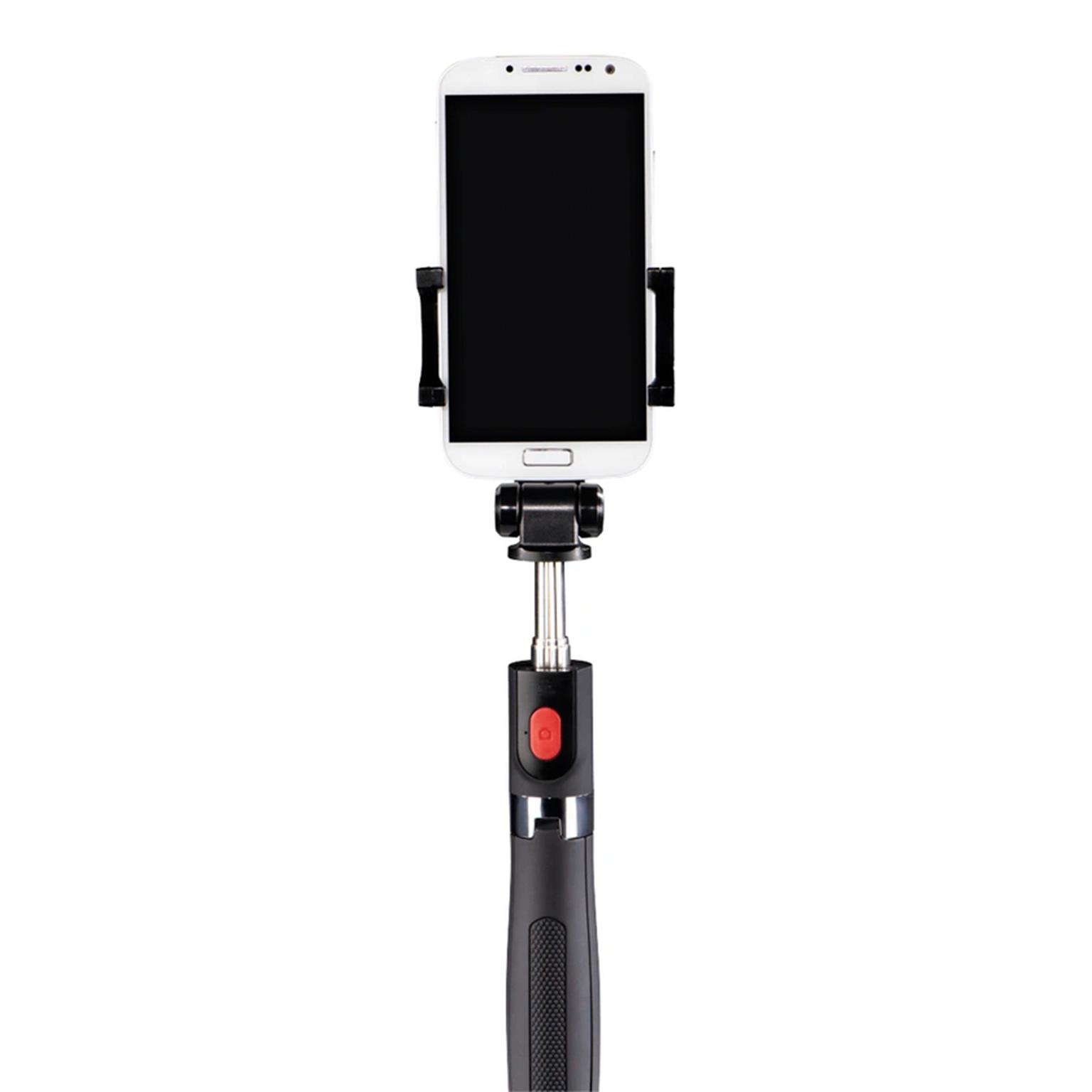 Hama Funstand 57 – Selfie-Stick mit Bluetooth Auslöser und erweiterbarer Teleskopstange bis 57 cm – Weiteres Produktbild 4