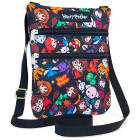 Harry Potter Umhängetasche – Crossbody Tasche mit Hogwarts Wappen, vielseitige Schultertasche für Fans – Produktbild 1