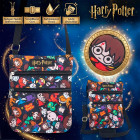 Harry Potter Umhängetasche – Crossbody Tasche mit Hogwarts Wappen, vielseitige Schultertasche für Fans – Produktbild 2
