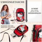Hello Kitty Hello Kitty Tasche – Mädchen Handtasche Teenager Tasche mit Reißverschluss und Schultergurt – Produktbild 3