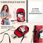 Hello Kitty Hello Kitty Tasche – Mädchen Handtasche Teenager Tasche mit Reißverschluss und Schultergurt – Produktbild 3