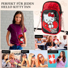 Hello Kitty Hello Kitty Tasche – Mädchen Handtasche Teenager Tasche mit Reißverschluss und Schultergurt – Produktbild 6