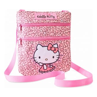 Hello Kitty Hello Kitty Tasche – Mädchen Handtasche Teenager Tasche mit Reißverschluss und Schultergurt – Rosa Hello Kitty Hello Kitty Tasche – Mädchen Handtasche Teenager Tasche mit Reißverschluss und Schultergurt – Rosa