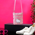 Hello Kitty Hello Kitty Tasche – Mädchen Handtasche Teenager Tasche mit Reißverschluss und Schultergurt – Produktbild 4