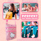 Hello Kitty Hello Kitty Tasche – Mädchen Handtasche Teenager Tasche mit Reißverschluss und Schultergurt – Produktbild 5