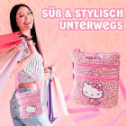 Hello Kitty Hello Kitty Tasche – Mädchen Handtasche Teenager Tasche mit Reißverschluss und Schultergurt – Produktbild 6