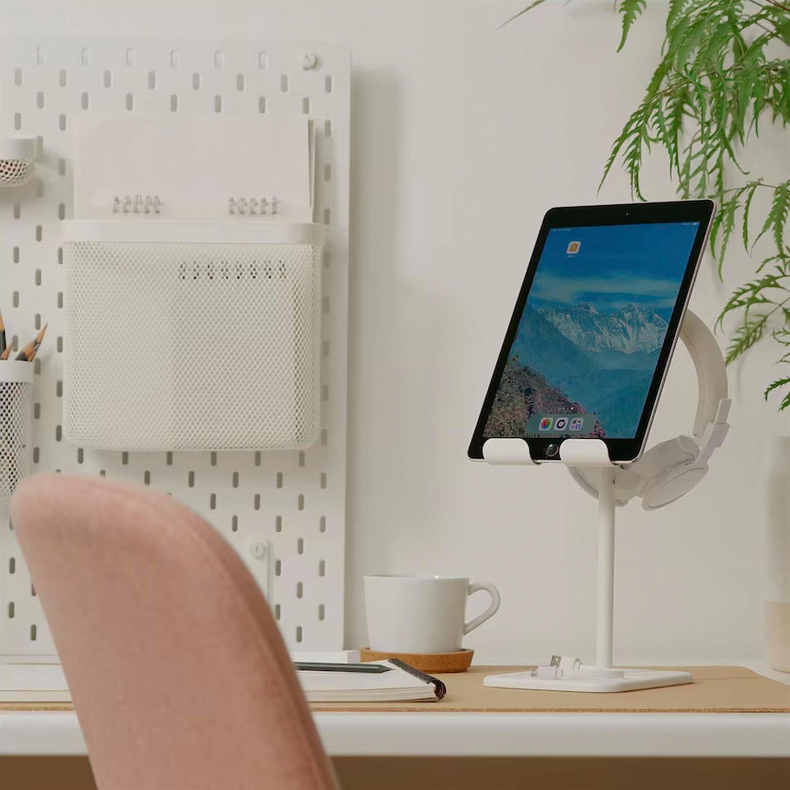 IKEA HAVREHOJ – Tablet Stütze und Handyhalter Tisch, Mobiltelefon Ständer für alle Geräte – Weiteres Produktbild 4