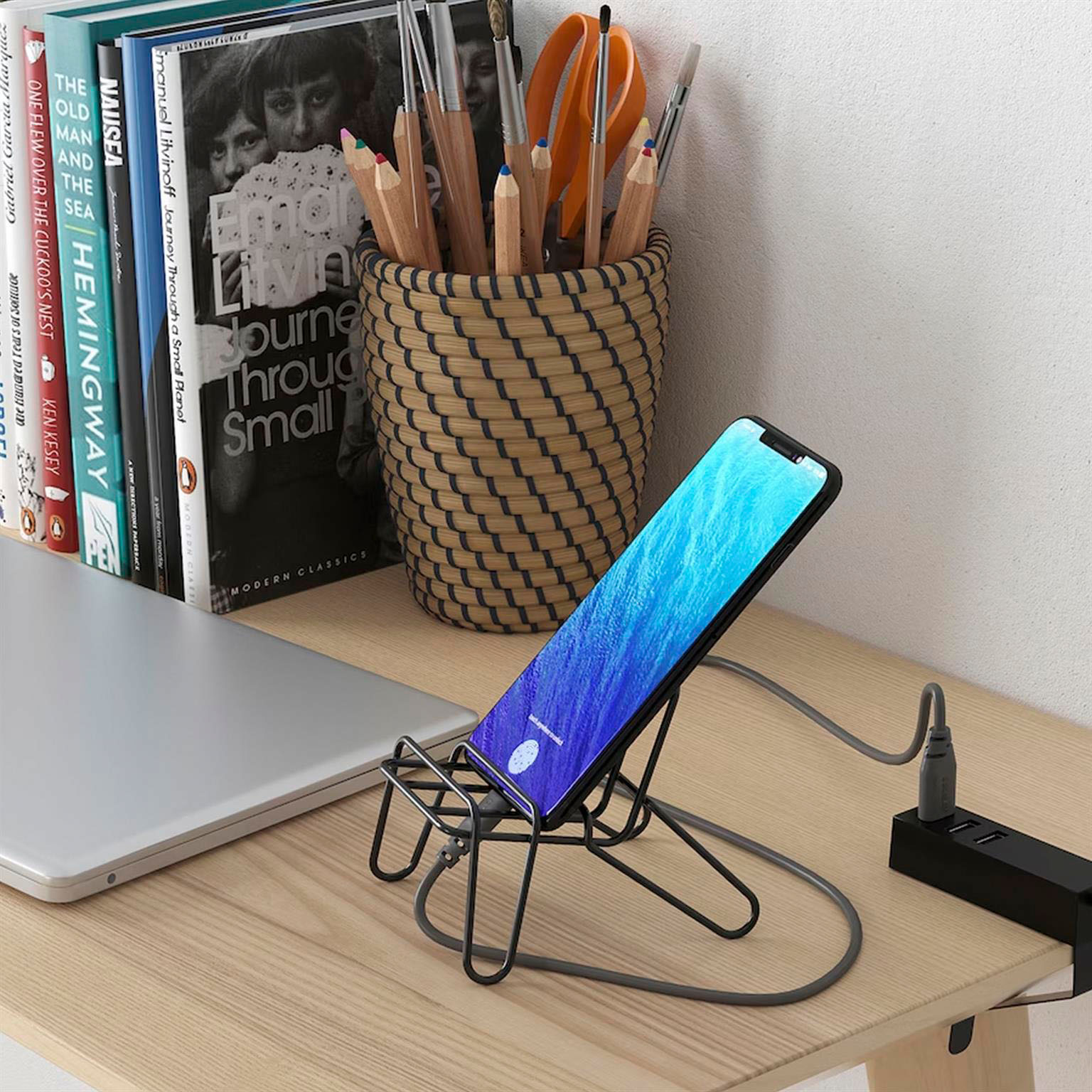 IKEA KRUBBET Mobiltelefonhalter – Stuhlform Handy Ständer für Zuhause – Weiteres Produktbild 3