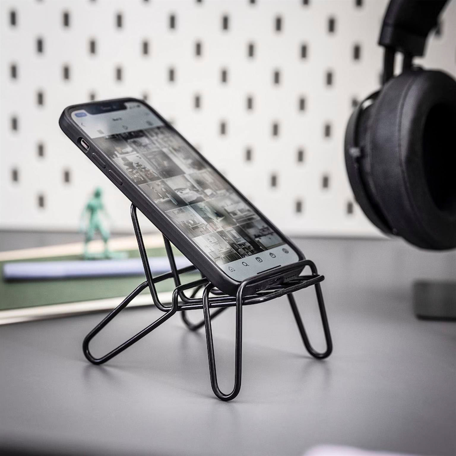 IKEA KRUBBET Mobiltelefonhalter – Stuhlform Handy Ständer für Zuhause – Weiteres Produktbild 4