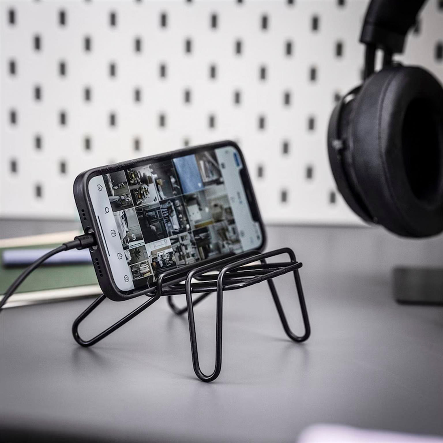 IKEA KRUBBET Mobiltelefonhalter – Stuhlform Handy Ständer für Zuhause – Weiteres Produktbild 5