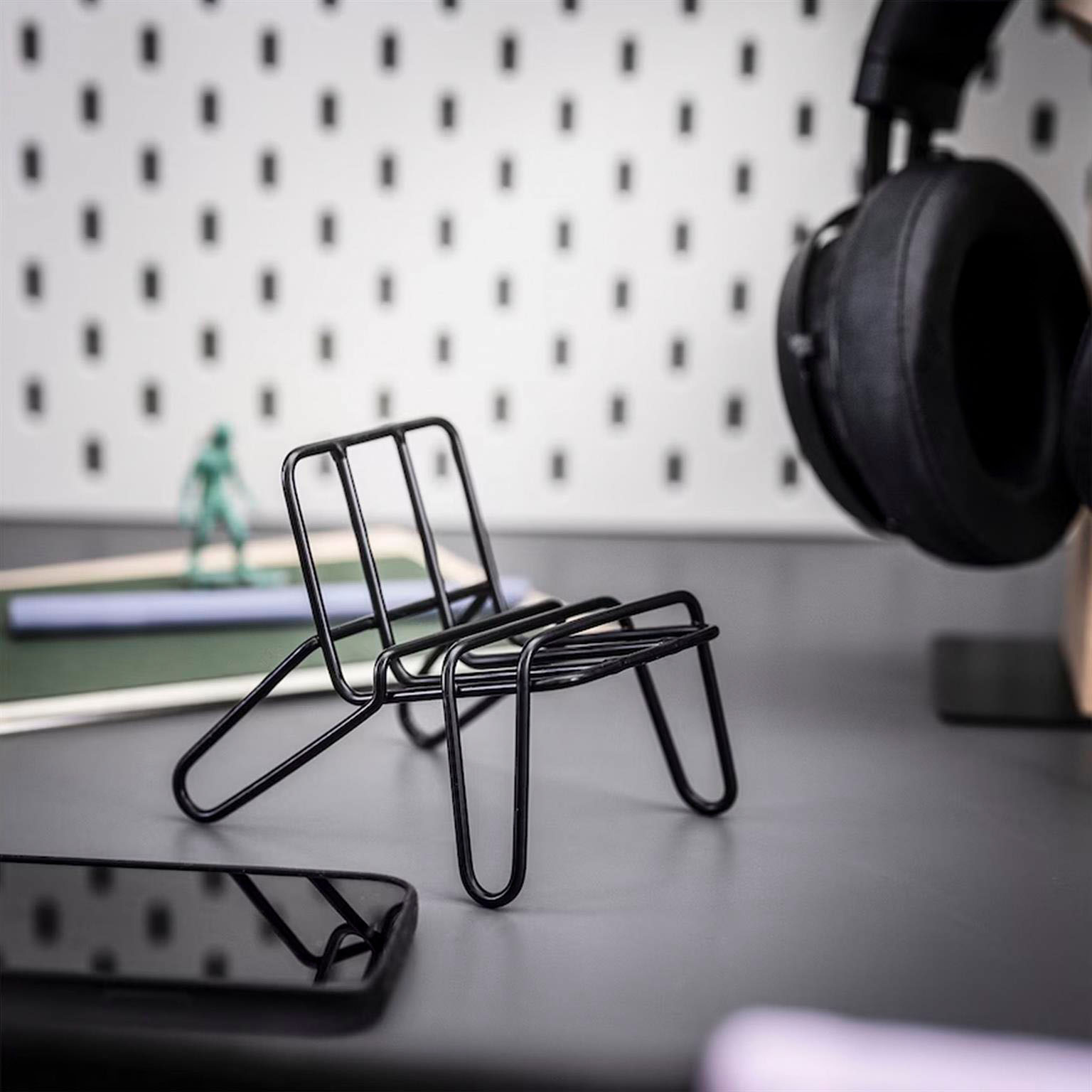 IKEA KRUBBET Mobiltelefonhalter – Stuhlform Handy Ständer für Zuhause – Weiteres Produktbild 6