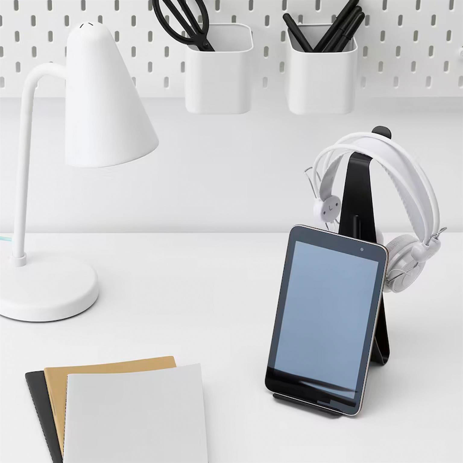 MÖJLIGHET Halter Für alle Geräte (universal) Headset & Tablet Ständer – Schwarz