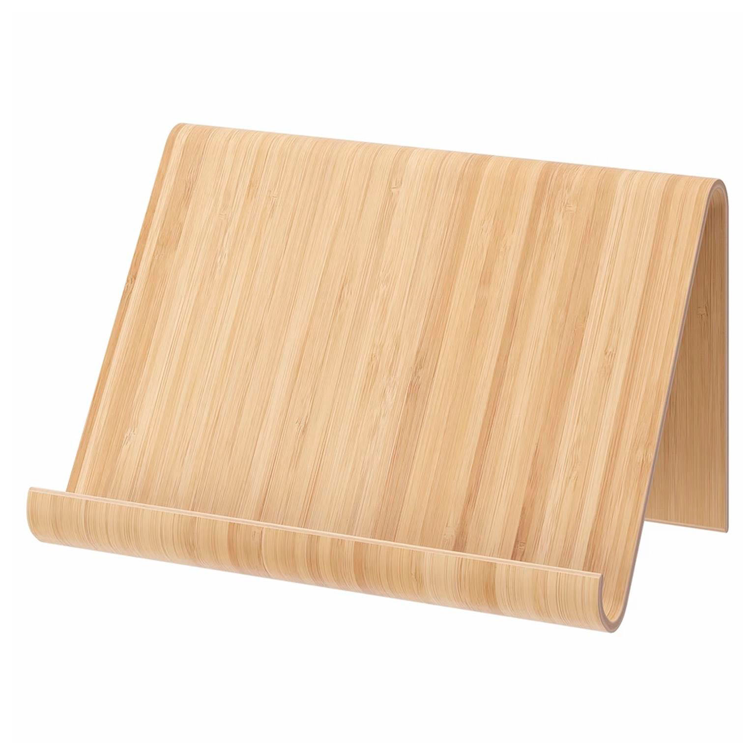 IKEA VIVALLA Tablet Halter – Bambusfurnier, Tablet Ständer 26x17 cm, Robust und Nachhaltig – undefined