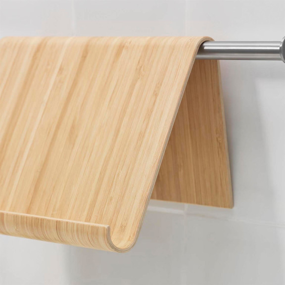 IKEA VIVALLA Tablet Halter – Bambusfurnier, Tablet Ständer 26x17 cm, Robust und Nachhaltig – Weiteres Produktbild 3