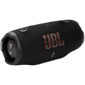 JBL Charge 6 – Bluetooth Box portable Soundbox Outdoor Lautsprecher mit stoßfestem Gehäuse und Akku Betrieb – Schwarz