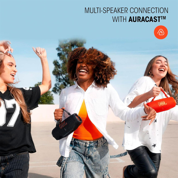 JBL Charge 6 – Bluetooth Box portable Soundbox Outdoor Lautsprecher mit stoßfestem Gehäuse und Akku Betrieb – Weiteres Produktbild 2