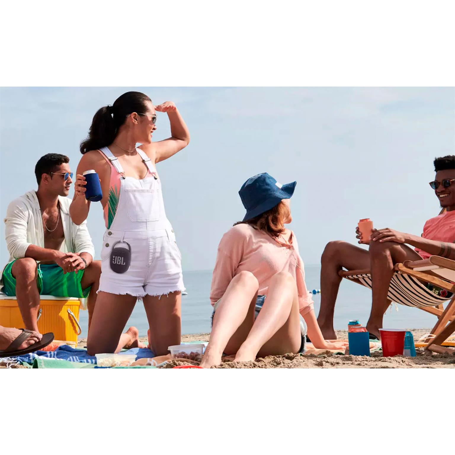 JBL Clip 4 – Tragbarer, wasserdichter Bluetooth Speaker, Ideal für Unterwegs, Outdoor-Musikbox mit Karabiner – Weiteres Produktbild 5