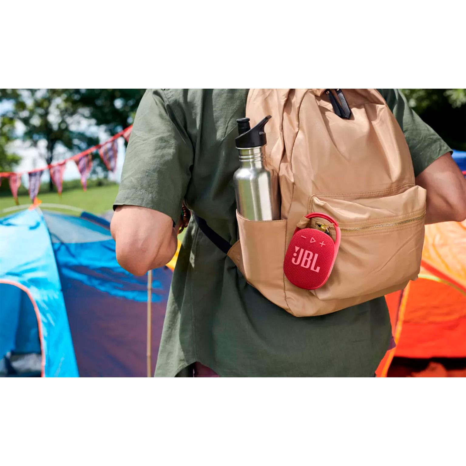 JBL Clip 4 – Tragbarer, wasserdichter Bluetooth Speaker, Ideal für Unterwegs, Outdoor-Musikbox mit Karabiner – Weiteres Produktbild 6