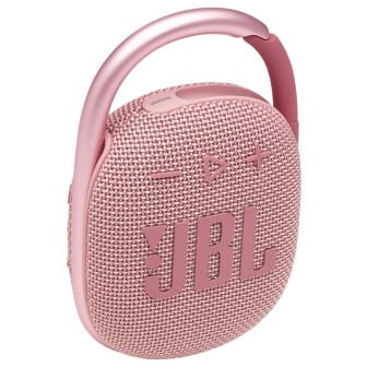 JBL Clip 4 – Tragbarer, wasserdichter Bluetooth Speaker, Ideal für Unterwegs, Outdoor-Musikbox mit Karabiner – Pink JBL Clip 4 – Tragbarer, wasserdichter Bluetooth Speaker, Ideal für Unterwegs, Outdoor-Musikbox mit Karabiner – Pink