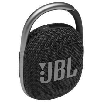 JBL Clip 4 – Tragbarer, wasserdichter Bluetooth Speaker, Ideal für Unterwegs, Outdoor-Musikbox mit Karabiner – Black JBL Clip 4 – Tragbarer, wasserdichter Bluetooth Speaker, Ideal für Unterwegs, Outdoor-Musikbox mit Karabiner – Black