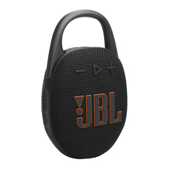 JBL Clip 5 – kabelloser Lautsprecher Bluetooth Box Outdoor Lautsprecher mit Karabinerhaken und 15h Akku – Schwarz