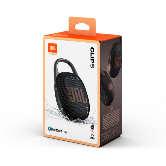 JBL Clip 5 – kabelloser Lautsprecher Bluetooth Box Outdoor Lautsprecher mit Karabinerhaken und 15h Akku – Weiteres Produktbild 9