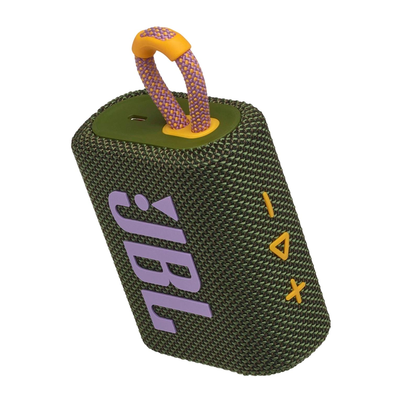 JBL GO 3 – Wasserdichter tragbarer Lautsprecher, Bluetooth 5.4, kompakter Lautsprecher, lange Akkulaufzeit – Weiteres Produktbild 3 JBL GO 3 – Wasserdichter tragbarer Lautsprecher, Bluetooth 5.4, kompakter Lautsprecher, lange Akkulaufzeit – Weiteres Produktbild 3