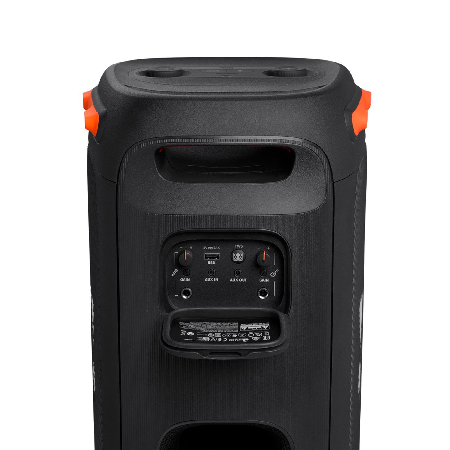 JBL PartyBox 110 – Rollbare Musikbox mit Akku für Outdoor-Events, spritzwassergeschützte Bluetooth Box – Weiteres Produktbild 3
