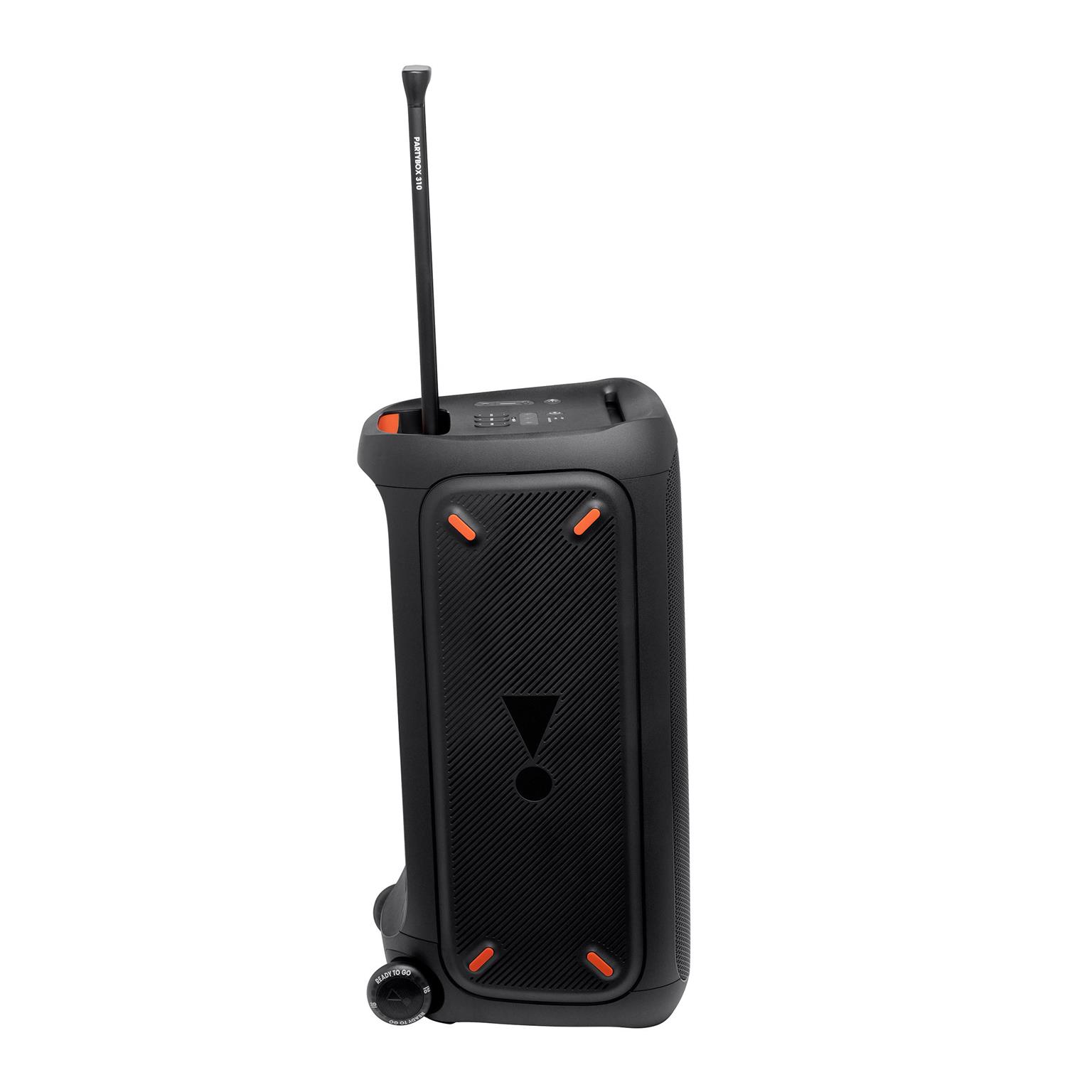 JBL PartyBox 310 – Tragbarer Bluetooth Lautsprecher für Partys, Spritzwassergeschützt, Musikbox mit Akku – Weiteres Produktbild 2