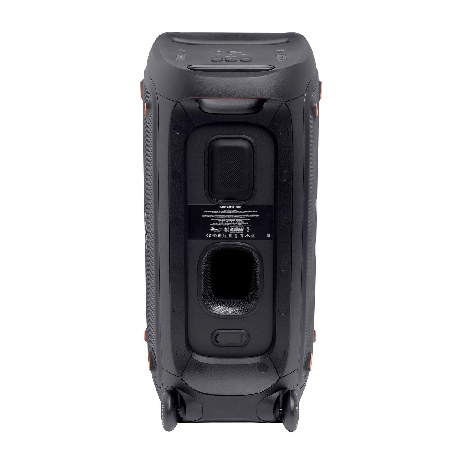 JBL PartyBox 310 – Tragbarer Bluetooth Lautsprecher für Partys, Spritzwassergeschützt, Musikbox mit Akku – Weiteres Produktbild 4 JBL PartyBox 310 – Tragbarer Bluetooth Lautsprecher für Partys, Spritzwassergeschützt, Musikbox mit Akku – Weiteres Produktbild 4