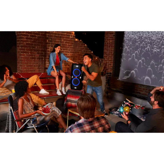 JBL PartyBox 310 – Tragbarer Bluetooth Lautsprecher für Partys, Spritzwassergeschützt, Musikbox mit Akku – Weiteres Produktbild 9