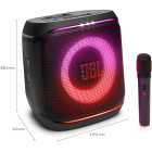 JBL PartyBox Encore 2 – Bluetooth Lautsprecher mit Mikrofon und 15 Stunden Spielzeit für Partys – Produktbild 9