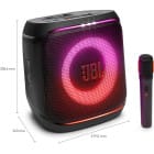 JBL PartyBox Encore 2 – Bluetooth Lautsprecher mit Mikrofon und 15 Stunden Spielzeit für Partys – Produktbild 9