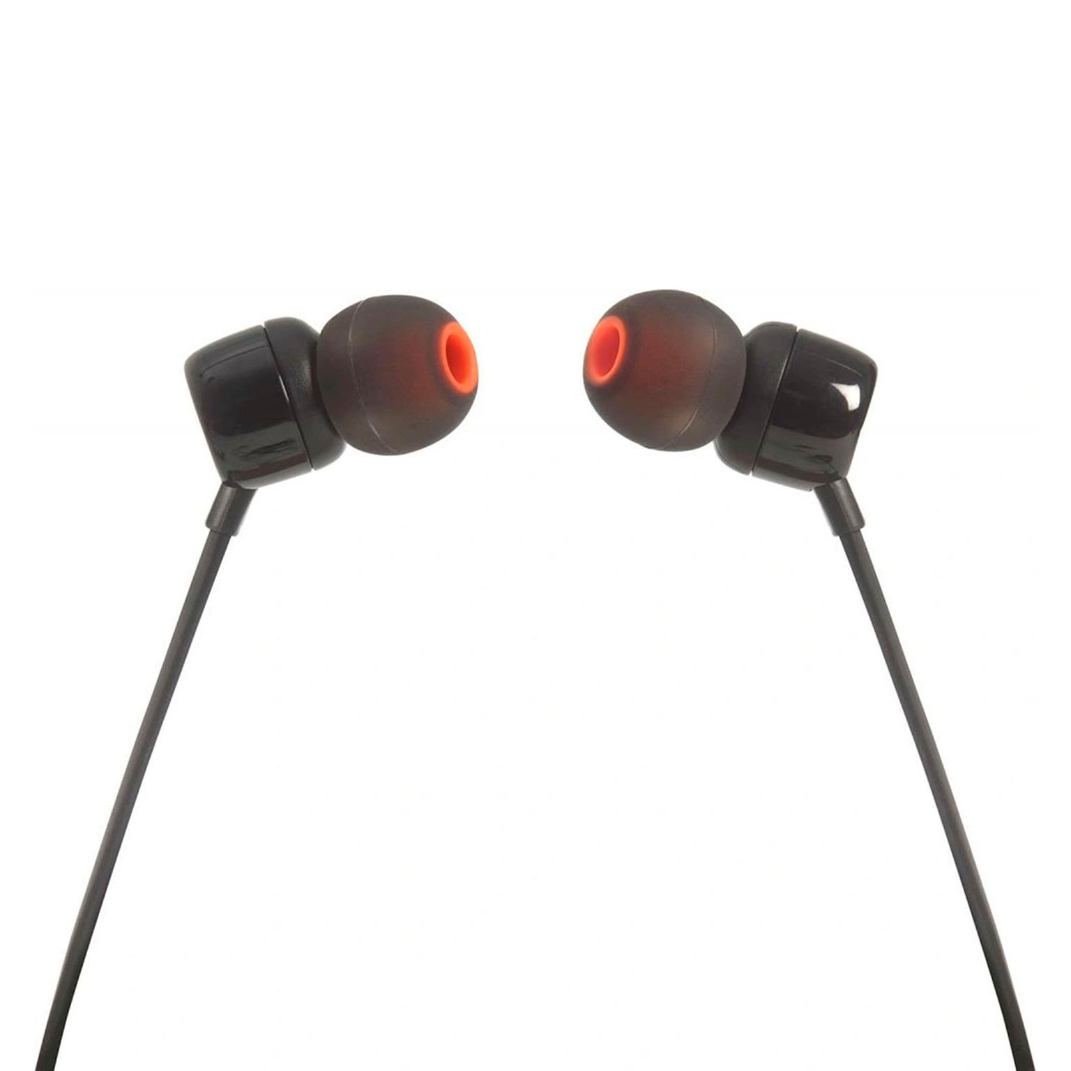 JBL Tune 110 – Flachbandkabel Kopfhörer mit Mikrofon, starkem Bass und komfortablem Sitz für lange Nutzung – Weiteres Produktbild 3