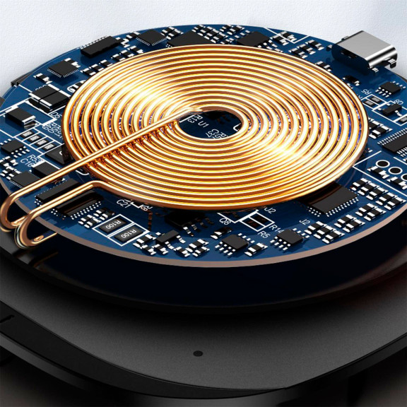 Joyroom Qi-Ladegerät 15W – kabellose Ladestation mit USB-C Eingang, Induktionsladegerät für Qi-Geräte – Weiteres Produktbild 8