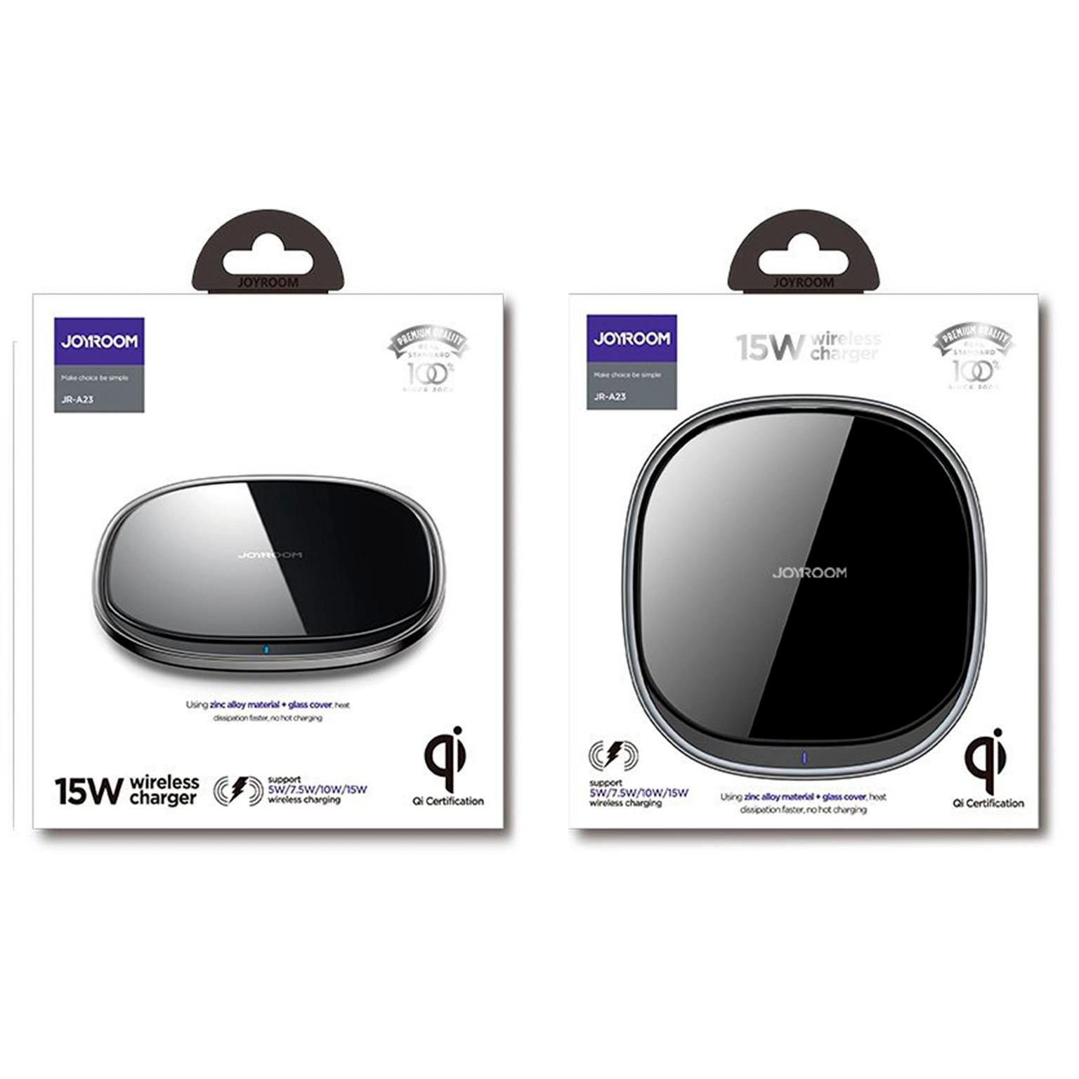 Joyroom Qi-Ladegerät 15W – kabellose Ladestation mit USB-C Eingang, Induktionsladegerät für Qi-Geräte – Weiteres Produktbild 8