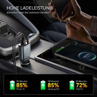 JOYROOM JR-CCL07 Auto Ladeadapter – Zigarettenanzünder USB Adapter 30W mit 3 Anschlüssen und Kabel – Produktbild 3