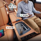 JOYROOM JR-CCL07 Auto Ladeadapter – Zigarettenanzünder USB Adapter 30W mit 3 Anschlüssen und Kabel – Produktbild 4