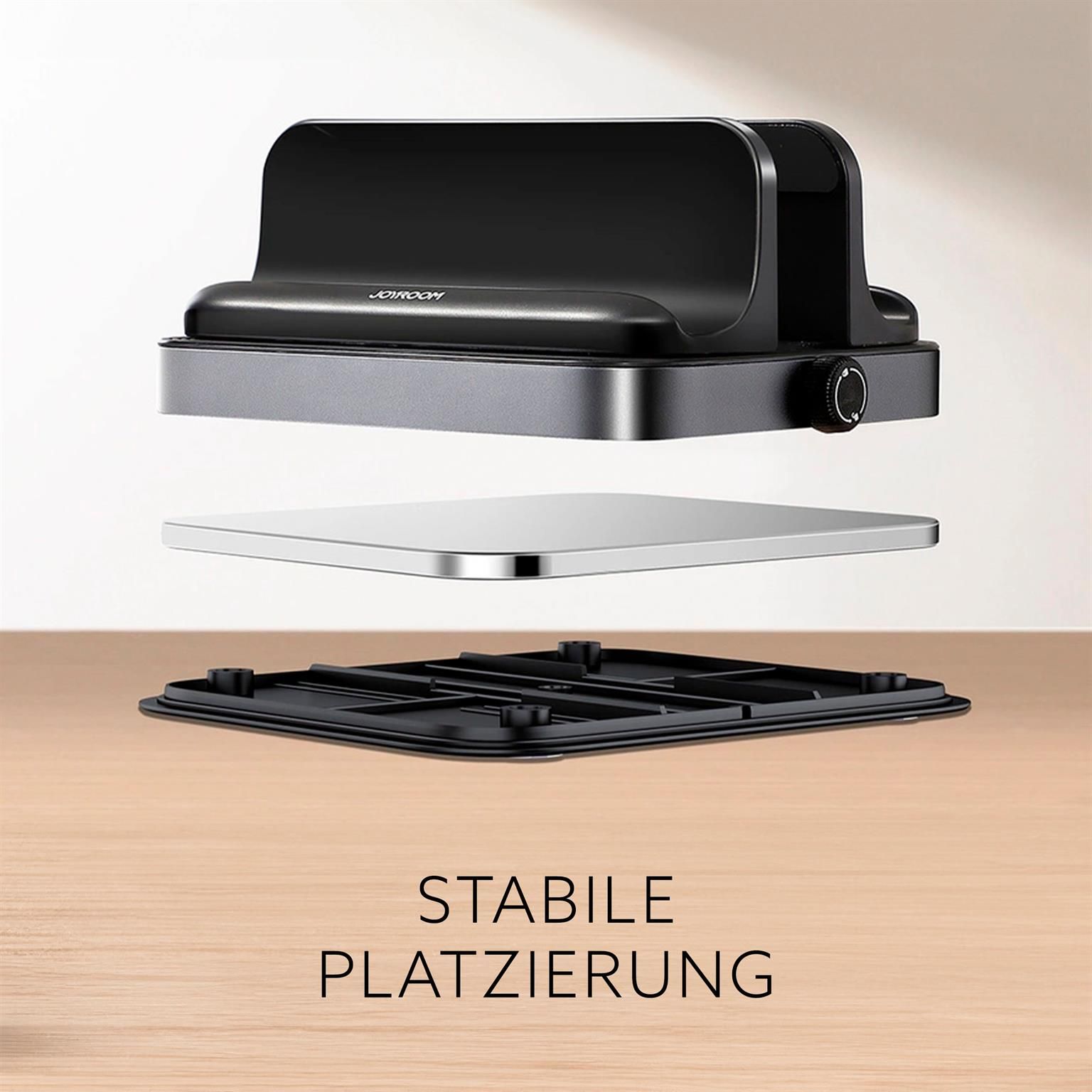 Aufbewahrungs-Halter – Laptop Halter Aluminiumlegierung, Rutschfester Tablet Halter, Smartphone Ständer – Weiteres Produktbild 5 Aufbewahrungs-Halter – Laptop Halter Aluminiumlegierung, Rutschfester Tablet Halter, Smartphone Ständer – Weiteres Produktbild 5