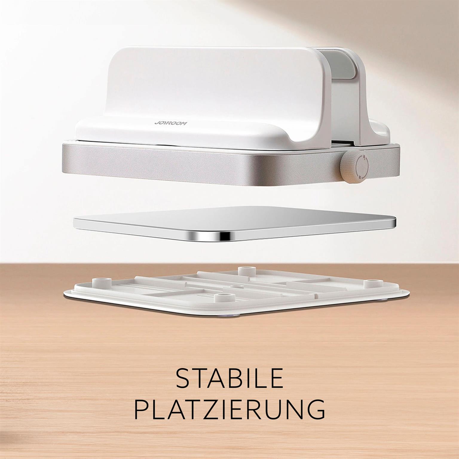 Aufbewahrungs-Halter – Laptop Halter Aluminiumlegierung, Rutschfester Tablet Halter, Smartphone Ständer – Weiteres Produktbild 4