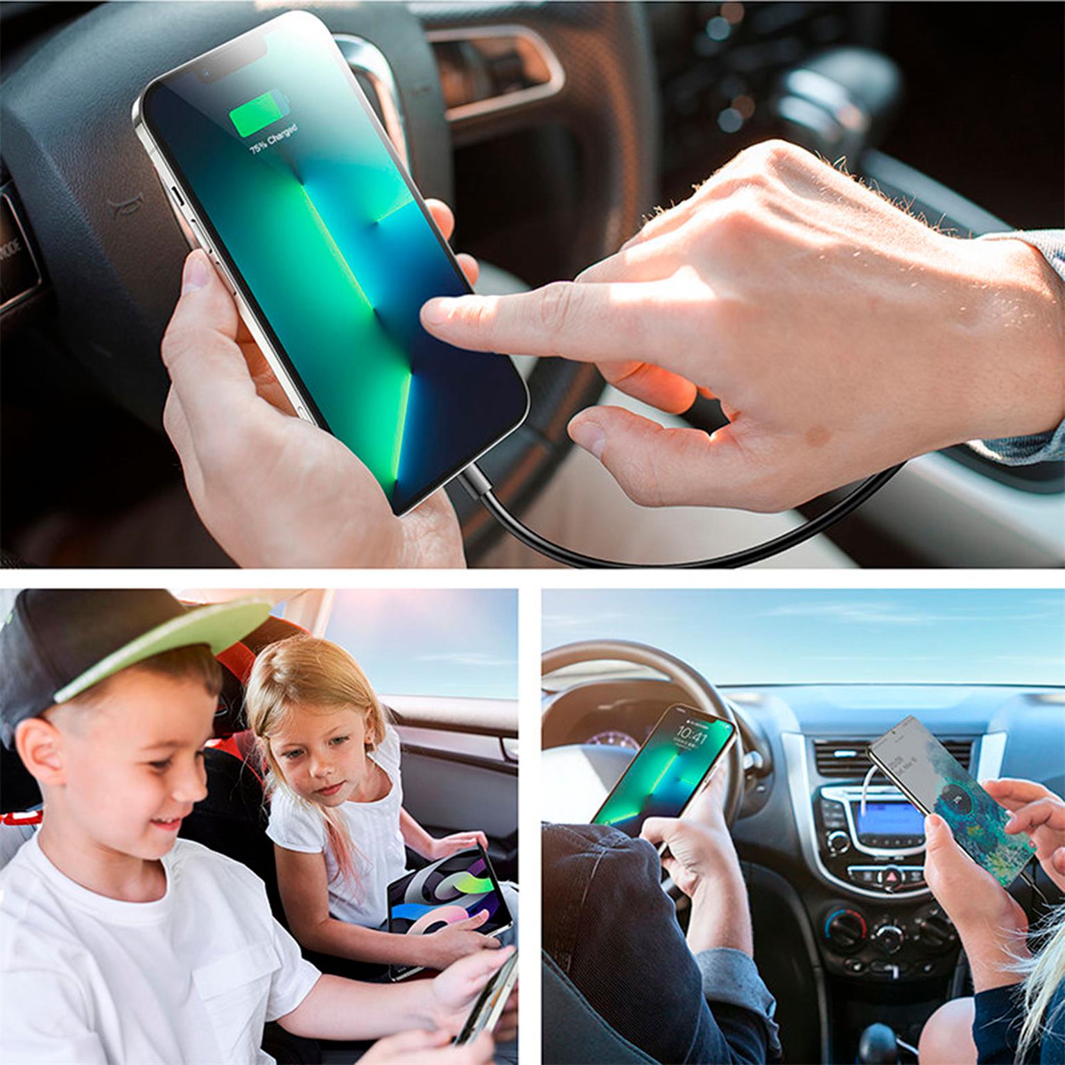 Joyroom Autoladegerät – für Smartphones und andere Geräte, Kfz-Ladegerät, 5x USB-A Anschlüsse – Weiteres Produktbild 6