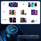 Joyroom Autoladegerät 60W USB-C USB-A – Dual Autoladegerät, Kfz Schnellladegerät mit Hintergrundbeleuchtung – Produktbild 8