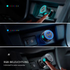 Joyroom Autoladegerät 2x USB-C 70W – USB-C Ladegerät für Zigarettenanzünder 70 Watt LED Beleuchtung – Produktbild 4