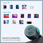 Joyroom Autoladegerät 2x USB-C 70W – USB-C Ladegerät für Zigarettenanzünder 70 Watt LED Beleuchtung – Produktbild 6